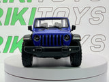 Jeep Wrangler Kinsmart 1/34 Blu metallizzato 2018