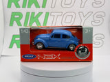 Volkswagen Maggiolino Welly 1/40 Blu 1970