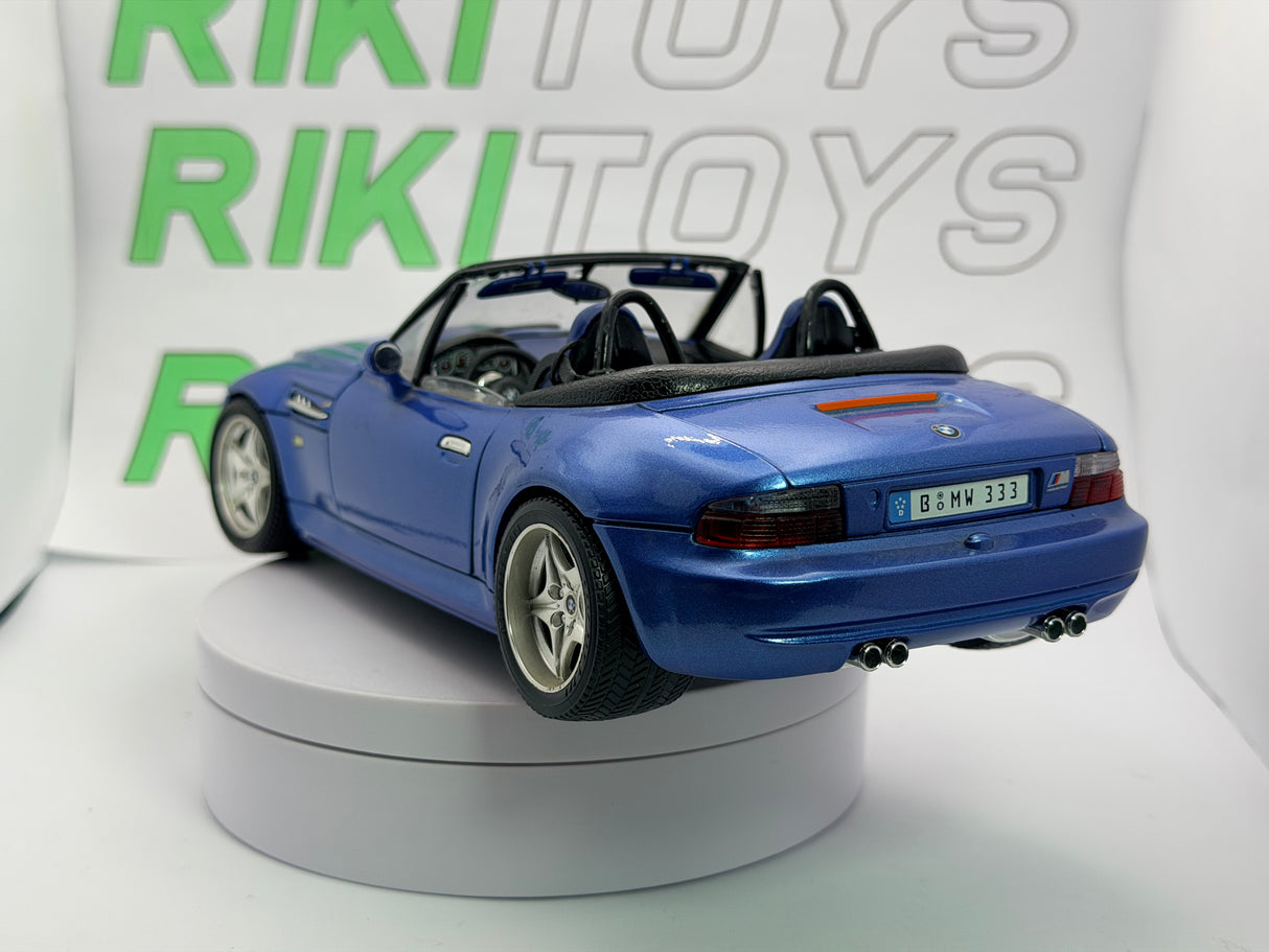 BMW Z3M Burago 1/18 Blu metallizzato 1997
