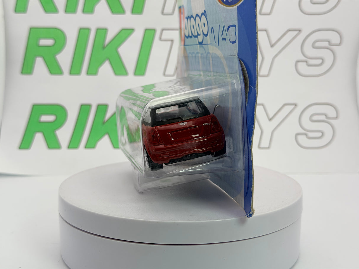 Mini Cooper S Burago 1/43 Rosso 2004