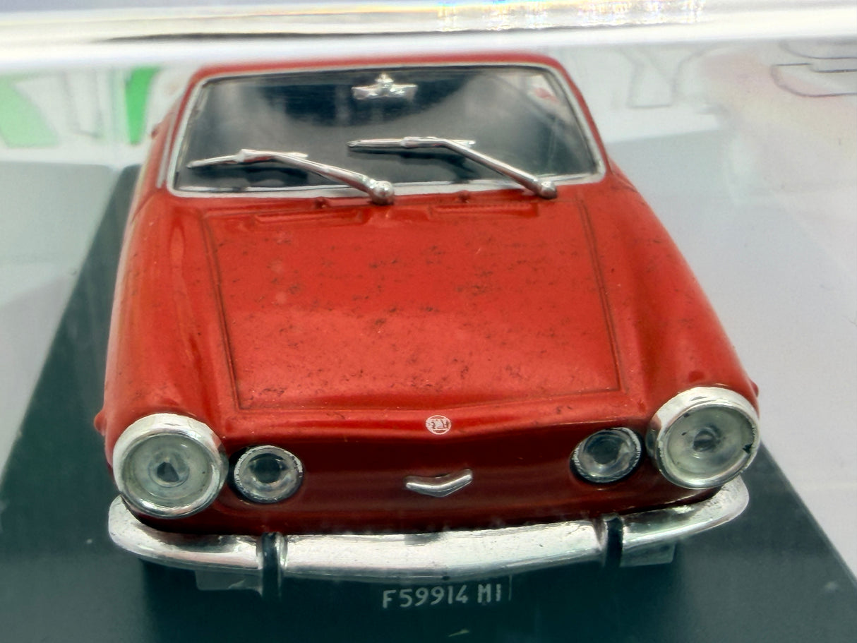Fiat 850 Sport Coupé Norev 1/43 Rosso 1968