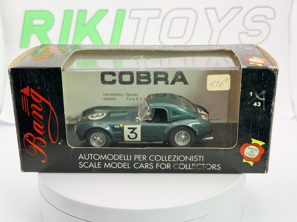 AC Cobra Bang 1/43 Verde 1963 - RikiToys - Bang