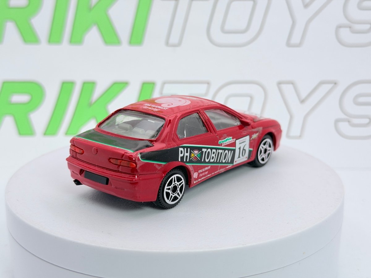 Alfa Romeo 156 Berlin Burago 1/43 Rosso 1997 - RikiToys - Burago
