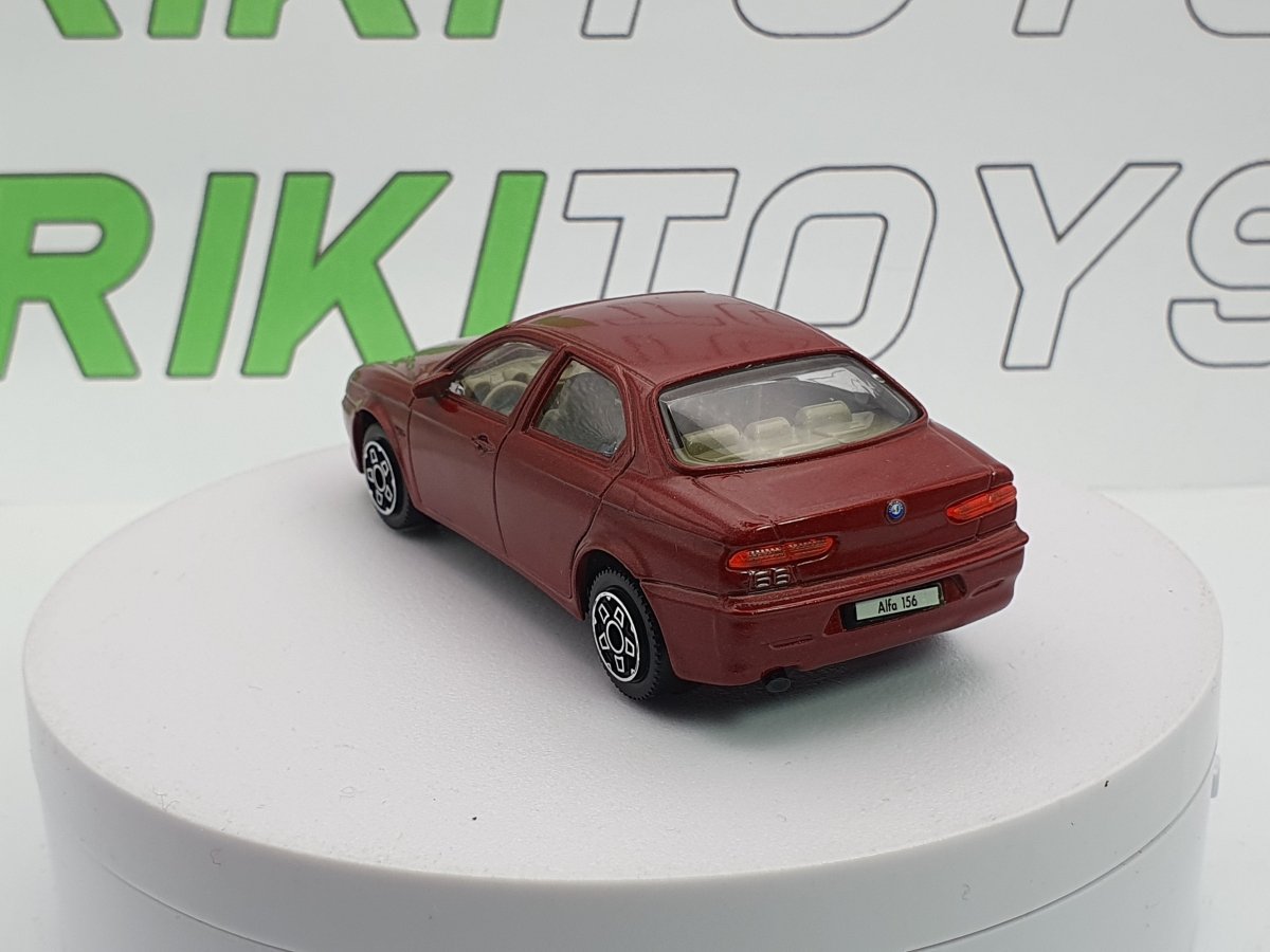 Alfa Romeo 156 Burago 1/43 Rosso 1997 - RikiToys - Burago#