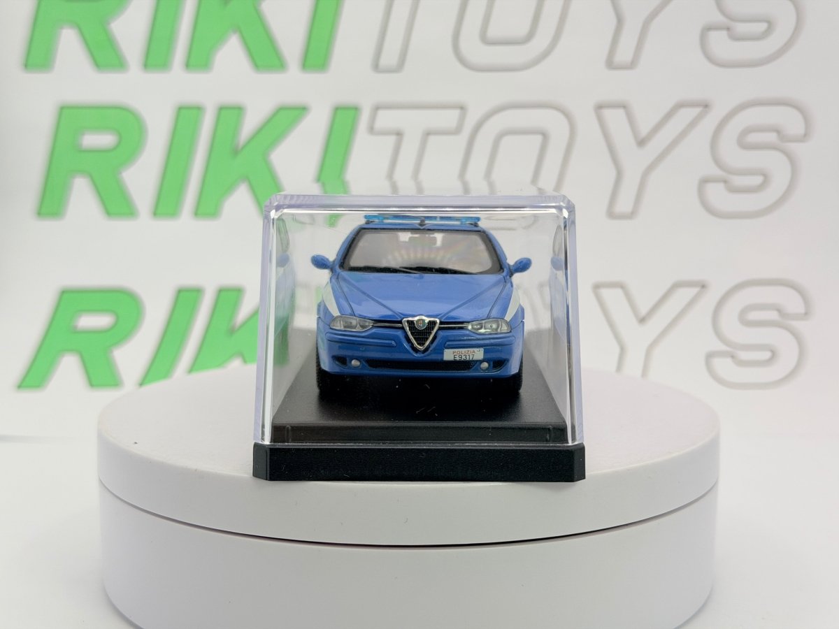 Alfa Romeo 156 SportWagon Edicola 1/43 Azzurro 1999 - RikiToys - Edicola