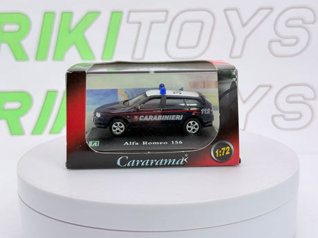 Alfa Romeo 156 Station Wagon Carabinieri Cararama 1/72 Blu 1999 - RikiToys - Cararama