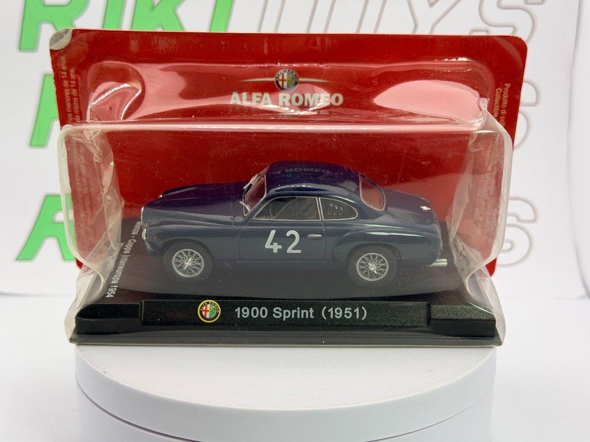 Alfa Romeo 1900 Sprint Metro Models 1/43 Blu 1951 - RikiToys - Metro Models