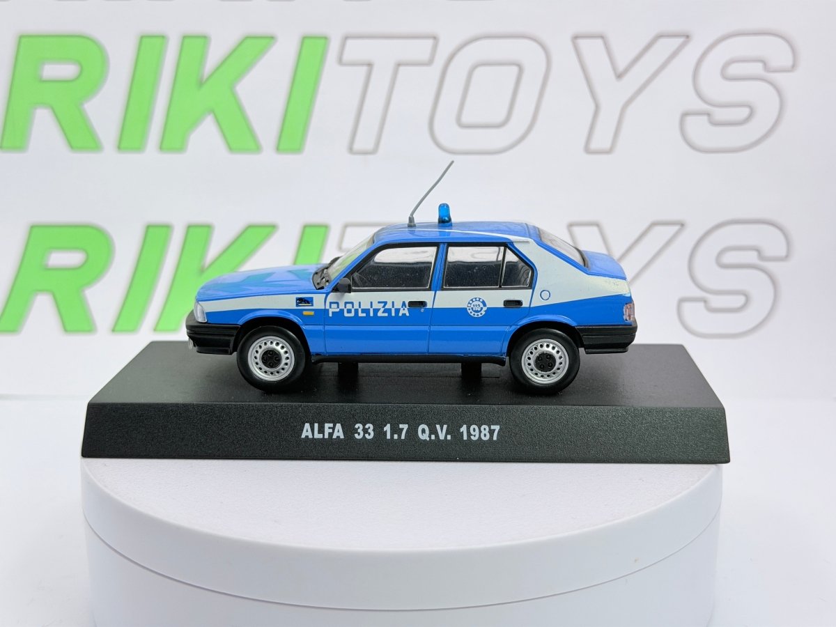 Alfa Romeo 33 1.7 Edicola 1/43 Azzurro 1987 - RikiToys - Edicola