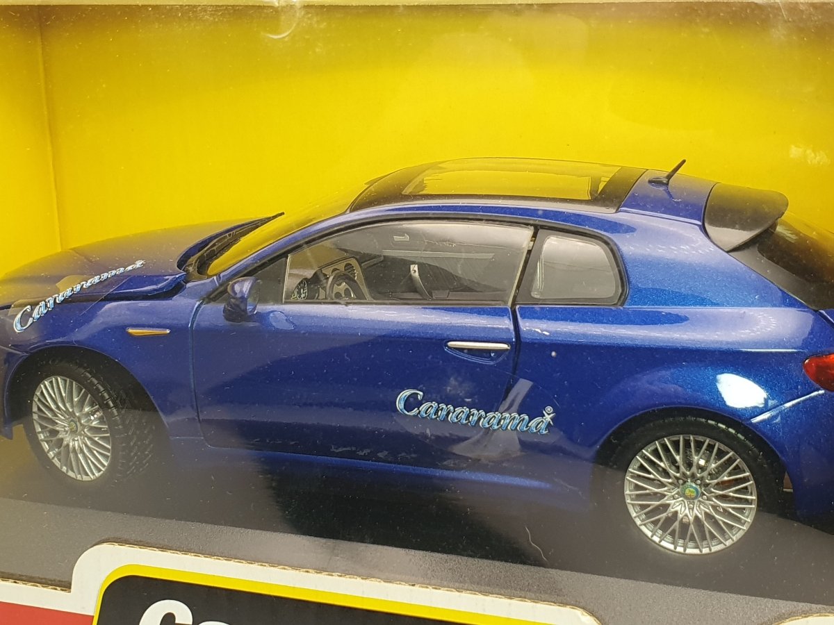 Alfa Romeo Brera Cararama 1/24 Blu - RikiToys - Cararama#