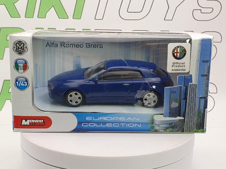 Alfa Romeo Brera MondoMotors 1/43 Blu 2006 - RikiToys - MondoMotors