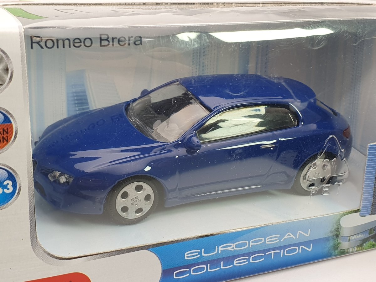 Alfa Romeo Brera MondoMotors 1/43 Blu 2006 - RikiToys - MondoMotors
