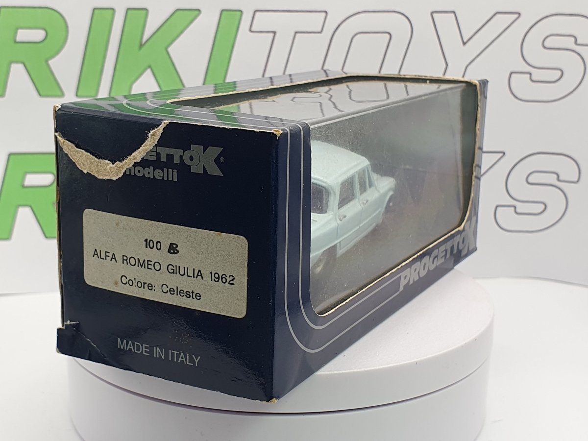 Alfa Romeo Giulia berlina (1962) Progetto K 1/43 - RikiToys - Progetto K#