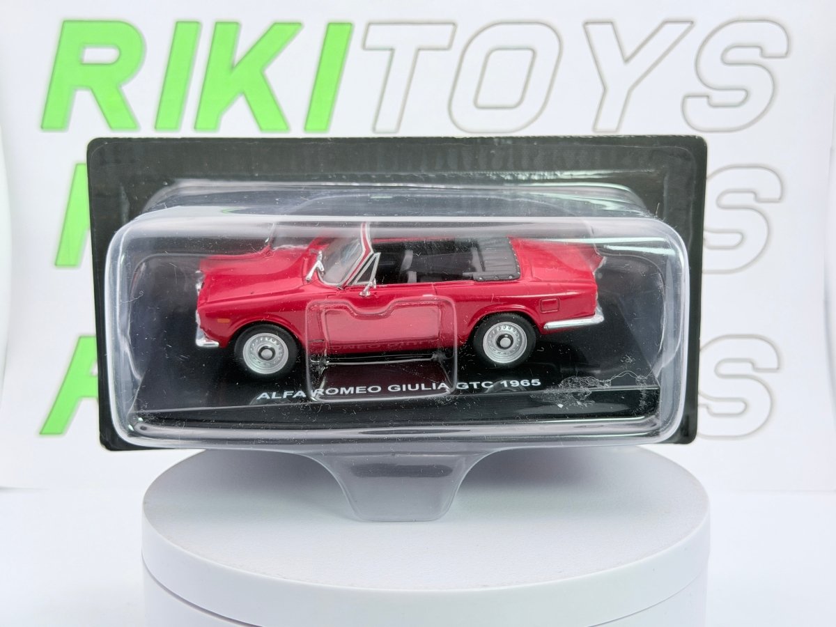 Alfa Romeo Giulia GTC Edicola 1/43 Rosso - RikiToys - Edicola#