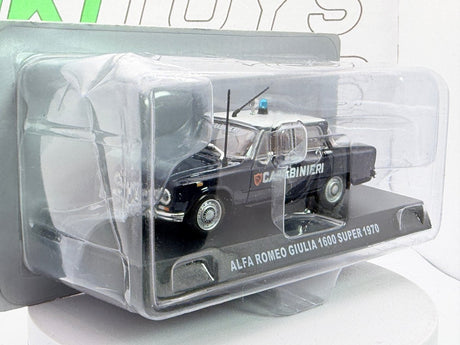 Alfa Romeo Giulia Super 1600 Edicola 1/43 Blu 1970 - RikiToys - Edicola