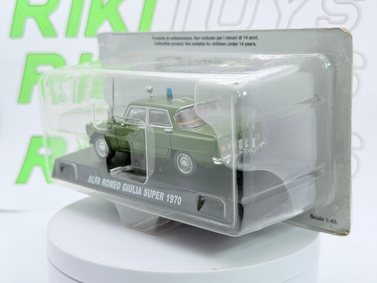 Alfa Romeo Giulia Super Edicola 1/43 Verde 1970 - RikiToys - Edicola#