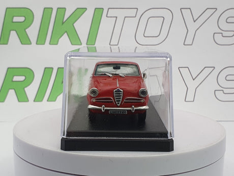 Alfa Romeo Giulietta Berlina IXO 1/43 Rosso 1955 - RikiToys - IXO