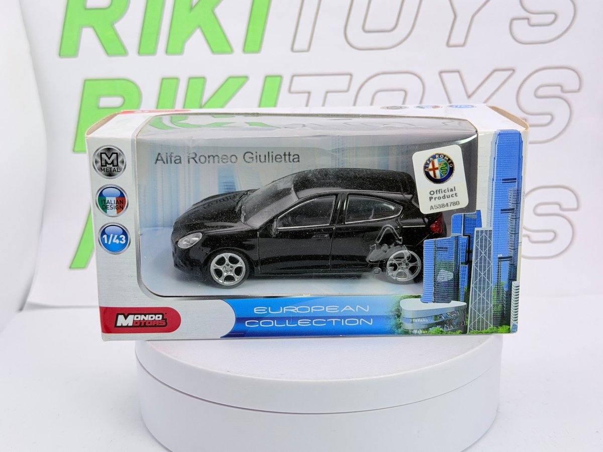 Alfa Romeo Giulietta Mondo Motors 1/43 Nero 2009 - RikiToys - Mondo Motors#