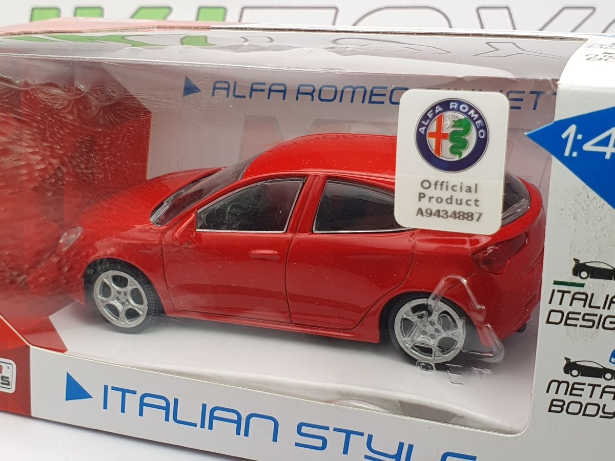Alfa Romeo Giulietta MondoMotors 1/43 Rosso 2010 - RikiToys - MondoMotors
