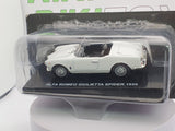 Alfa Romeo Giulietta Spider Edicola 1/43 Bianco 1959 - RikiToys - Edicola
