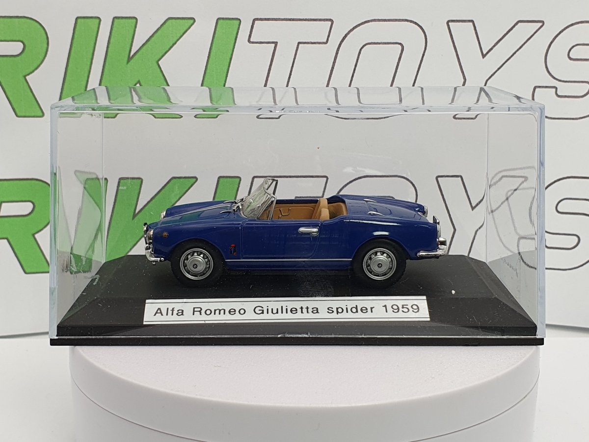 Alfa Romeo Giulietta Spider Edison 1/43 Blu - RikiToys