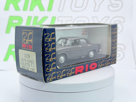 Alfa Romeo Giulietta TI RIO 1/43 Grigio 1955 - RikiToys - RIO