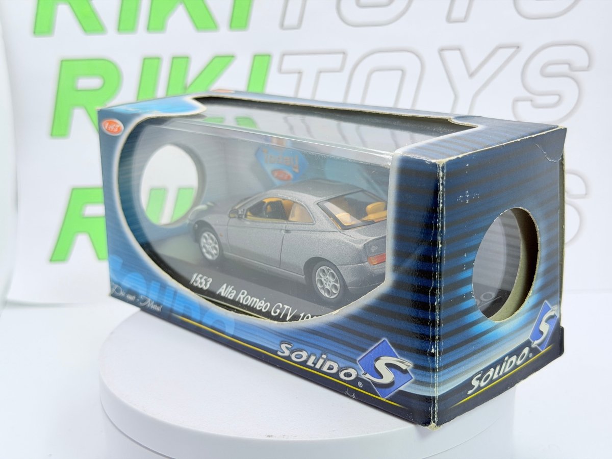 Alfa Romeo GTV Coupé Solido 1/43 Grigio metallizzato 1999 - RikiToys - Solido#
