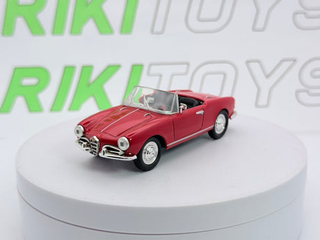 Alfa Romeo Gulietta Spider Del Prado 1/43 Rosso - RikiToys - Del Prado