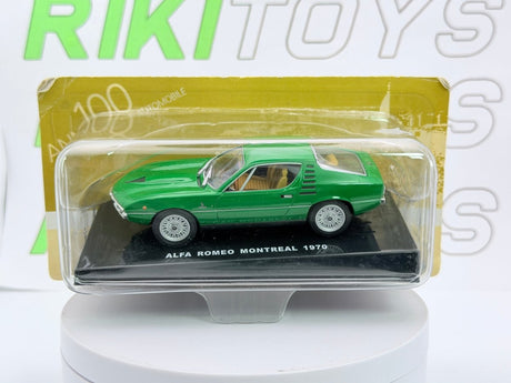 Alfa Romeo Montreal Edicola 1/43 Verde 1969 - RikiToys - Edicola#
