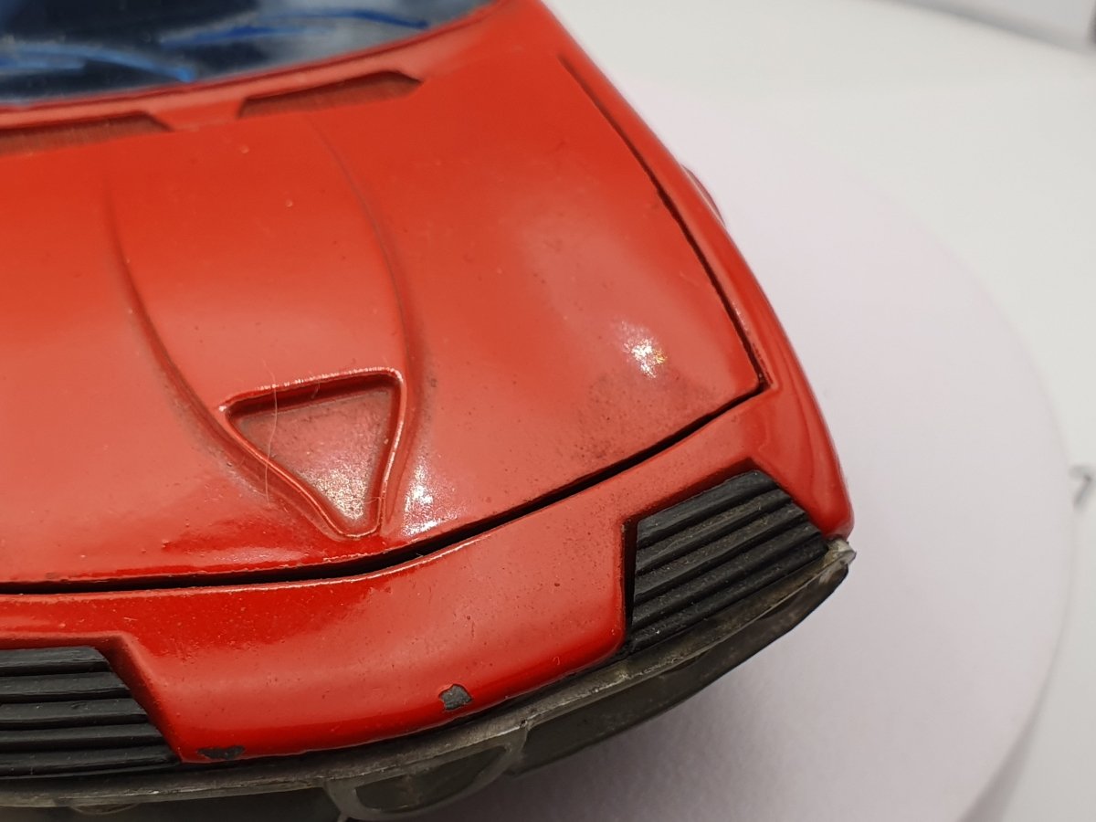 Alfa Romeo Montreal Politoys 1/24 Rosso - RikiToys - Politoys#