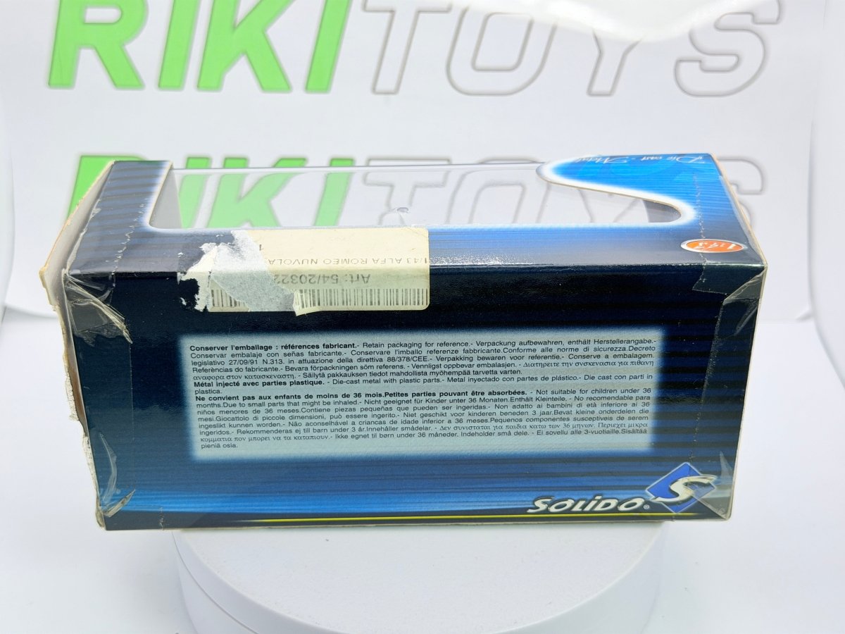 Alfa Romeo Nuvola Solido 1/43 Azzurro metallizzato 1999 - RikiToys - Solido