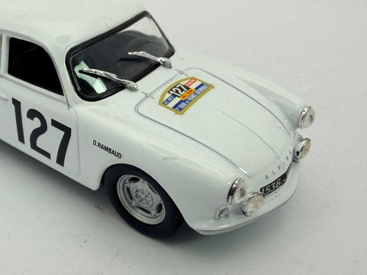 Alpine A 106 Norev 1/43 Bianco 1958 - RikiToys - Norev