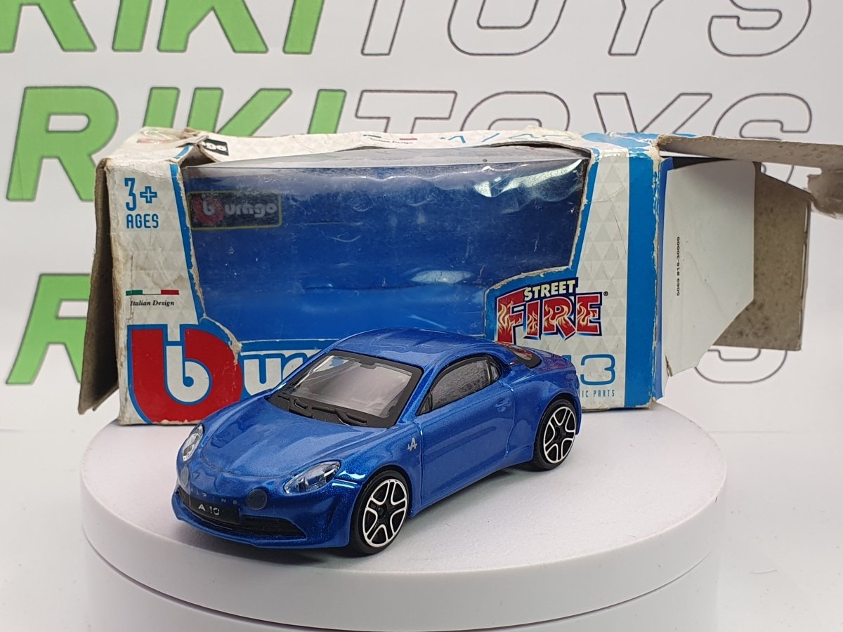 Alpine A 110 Burago 1/43 Blu 2018 - RikiToys - Burago