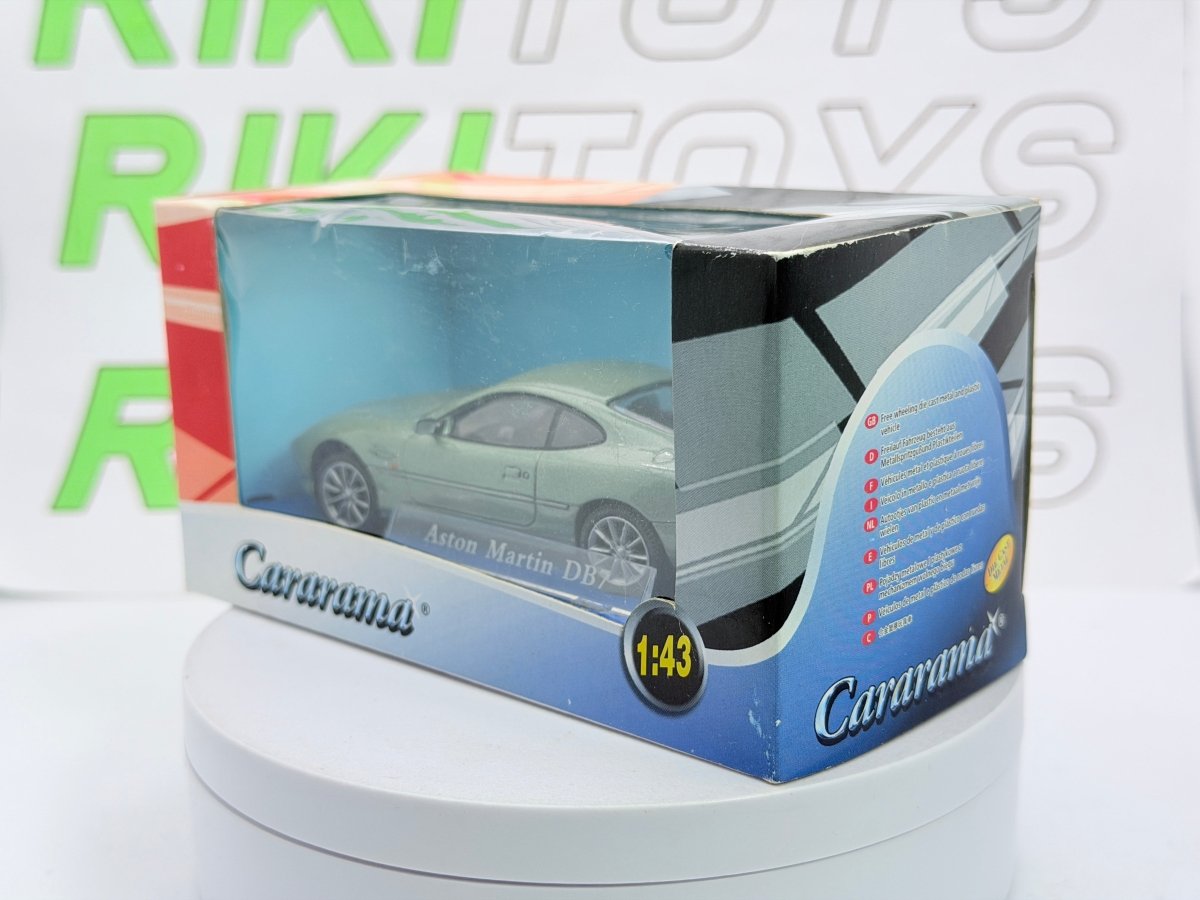 Aston Martin DB 7 Cararama 1/43 Verde metallizzato - RikiToys - Cararama