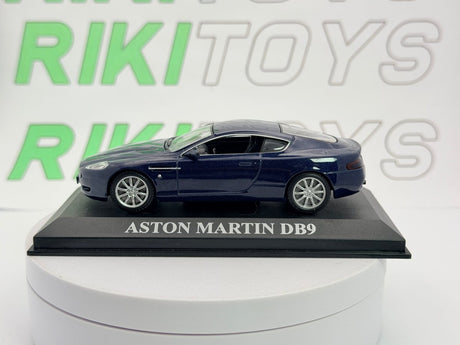 Aston Martin DB 9 Coupé Edicola 1/43 Blu - RikiToys - Edicola