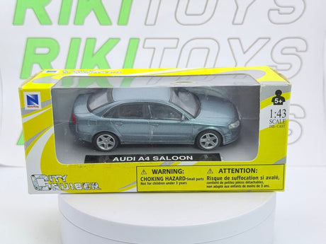Audi A4 Berlina New Ray 1/43 Blu - RikiToys - New Ray