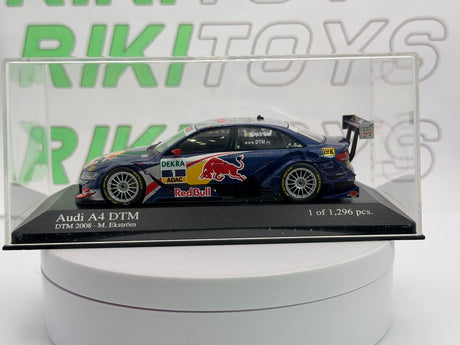 Audi A4 DTM Minichamps 1/43 Blu 2008 - RikiToys - Minichamps