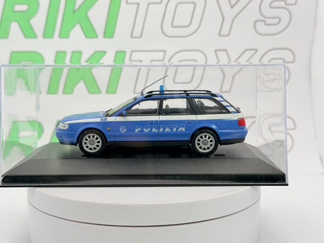 Audi A6 Avant Edicola 1/43 Azzurro 1994 - RikiToys - Edicola