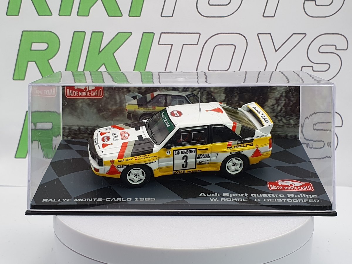 Audi Quattro Sport Edicola 1/43 Bianco - RikiToys - Edicola#
