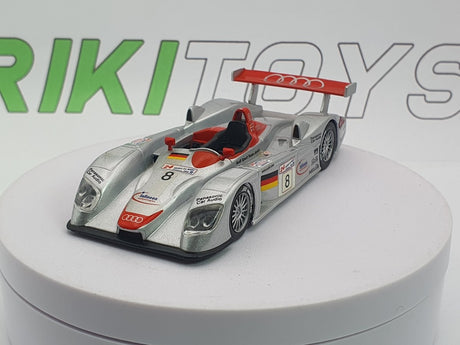 Audi R8 2000 Edicola 1/43 Argento - RikiToys - Edicola