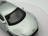 Audi R8 Coupé Burago 1/43 Argento 2007 - RikiToys - Burago