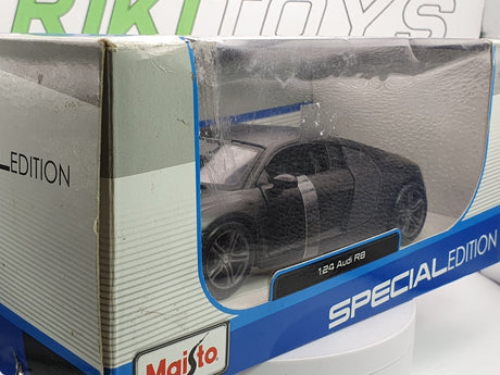 Audi R8 Coupé Maisto 1/24 Nero - RikiToys - Maisto#