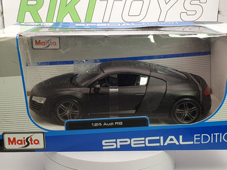 Audi R8 Coupé Maisto 1/24 Nero - RikiToys - Maisto#