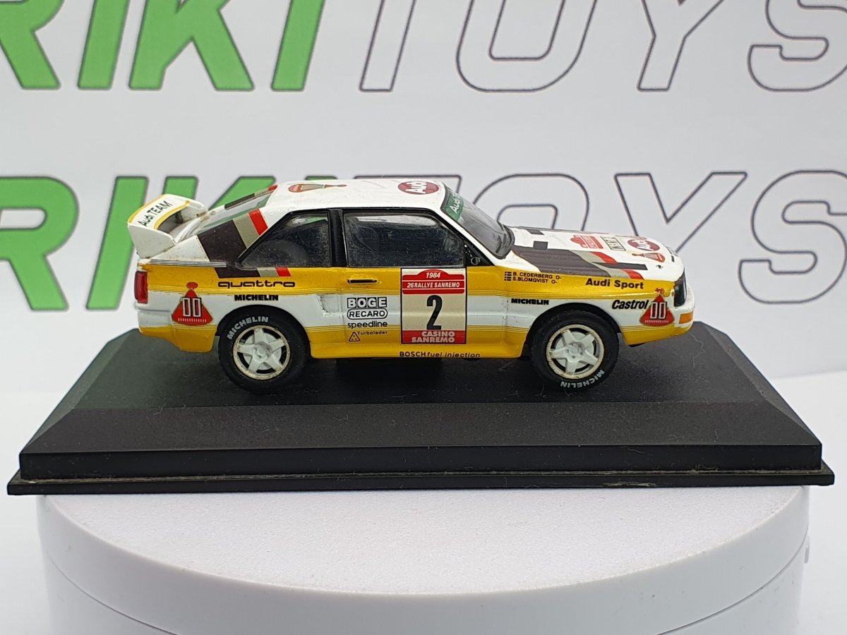Audi Sport Quattro Edicola 1/43 Bianco - RikiToys - Edicola#