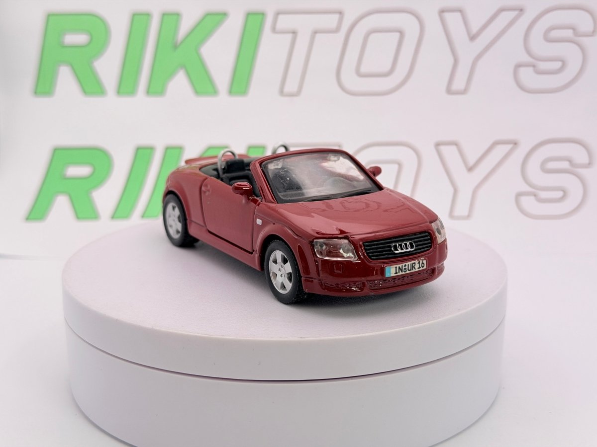 Audi TT Cabrio Maisto 1/36 Rosso scuro 1999 - RikiToys - Maisto