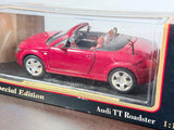 Audi TT Cabrio MK 1 Maisto 1/18 Rosso 1999 - RikiToys - Maisto#