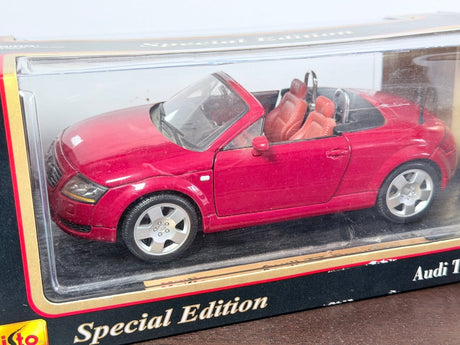 Audi TT Cabrio MK 1 Maisto 1/18 Rosso 1999 - RikiToys - Maisto#