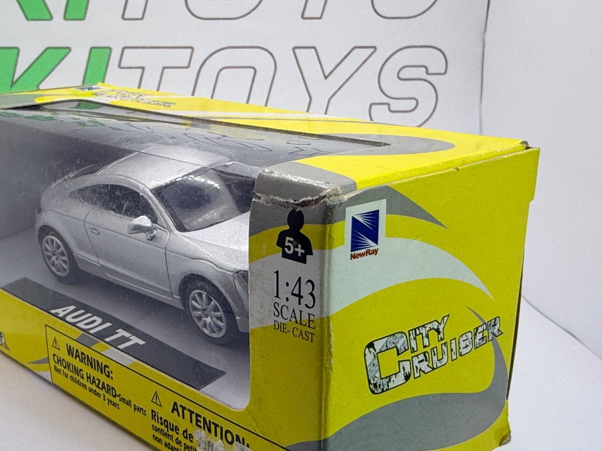 Audi TT Coupé New Ray 1/43 Argento - RikiToys - New Ray