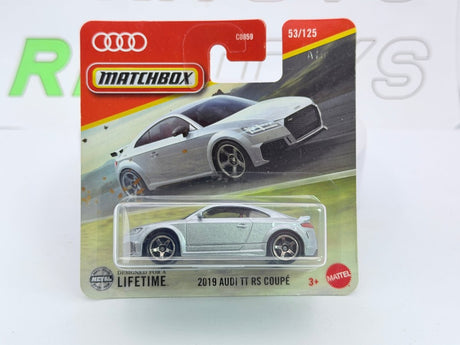 Audi TT Coupé RS Matchbox 1/60 Argento 2019 - RikiToys - Matchbox#