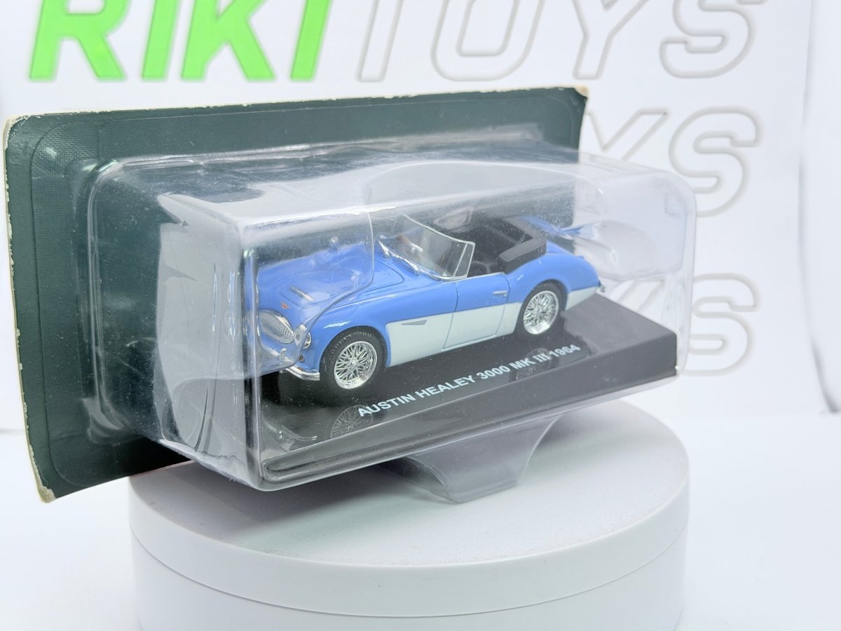 Austin Healey 3000 MK 3 Edicola 1/43 Azzurro 1964 - RikiToys - Edicola#