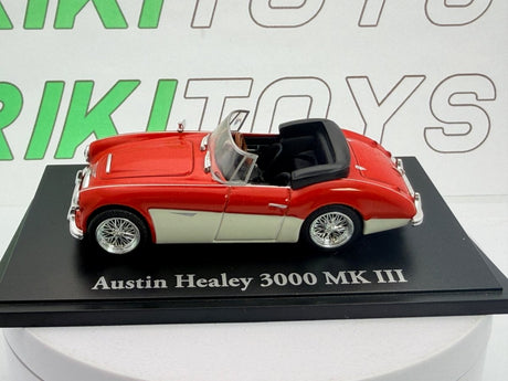 Austin Healey 3000 MK III Atlas 1/43 Rosso - RikiToys - Atlas